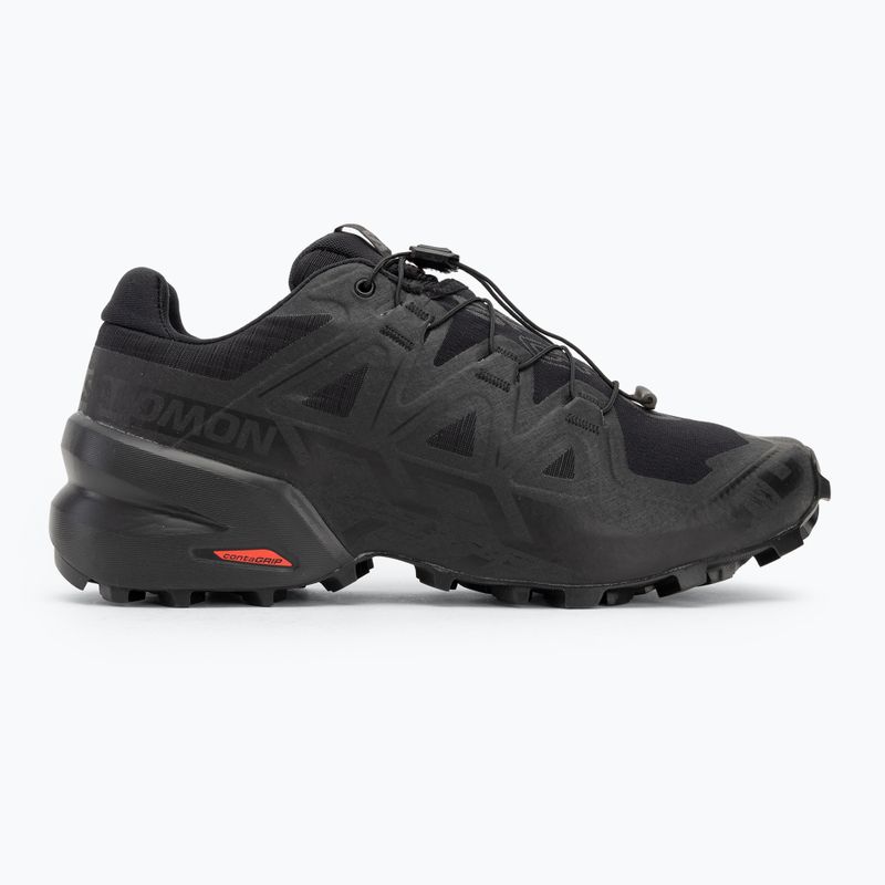 Scarpe da corsa da uomo Salomon Speedcross 6 Wide nero/phantom 2