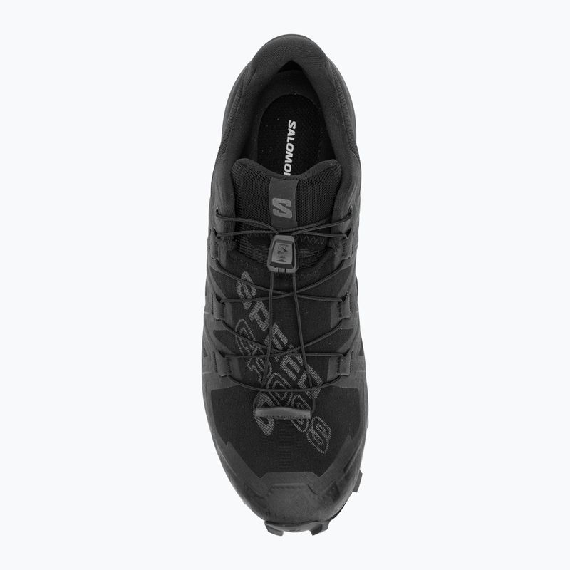 Scarpe da corsa da uomo Salomon Speedcross 6 Wide nero/phantom 5