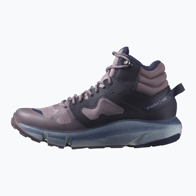 Scarponi da trekking da donna Salomon Predict Hike Mid GTX quaglia/cielo notturno/astral aura 13