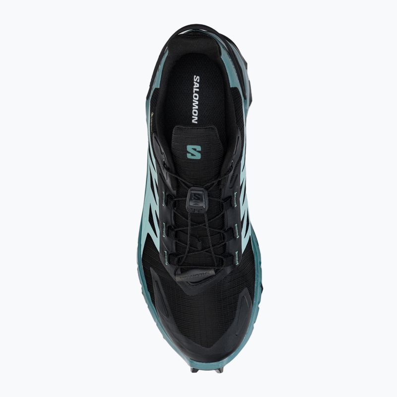 Scarpe da corsa da donna Salomon Supercross 4 GTX nero/trecciolino/yucca 6