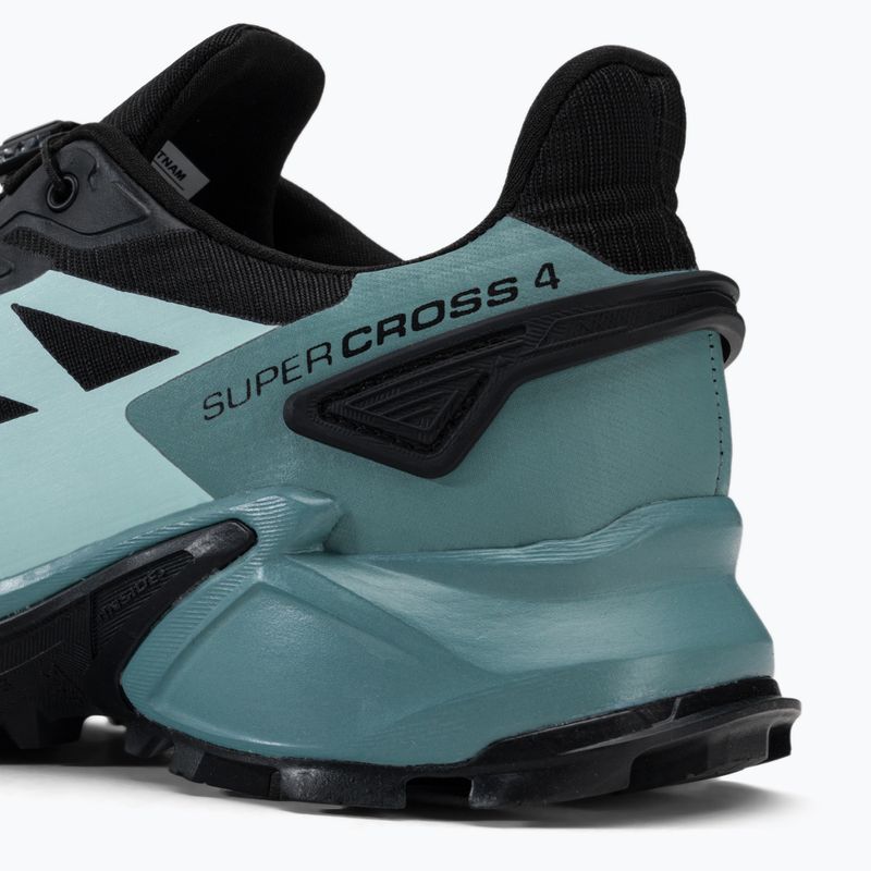 Scarpe da corsa da donna Salomon Supercross 4 GTX nero/trecciolino/yucca 10