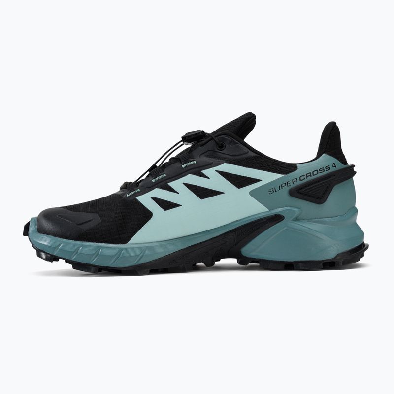 Scarpe da corsa da donna Salomon Supercross 4 GTX nero/trecciolino/yucca 11