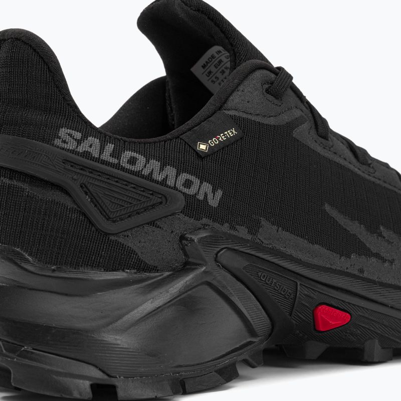 Scarpe da corsa da donna Salomon Alphacross 4 GTX nero 8