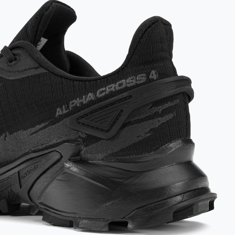 Scarpe da corsa da donna Salomon Alphacross 4 GTX nero 10