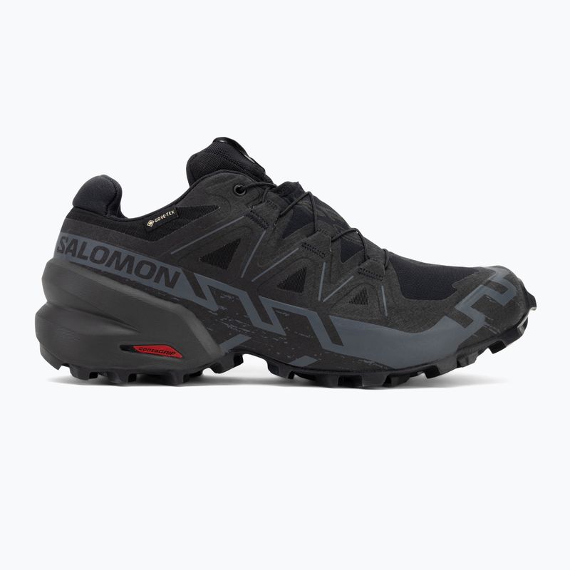 Scarpe da corsa da uomo Salomon Speedcross 6 GTX nero/phantom 2