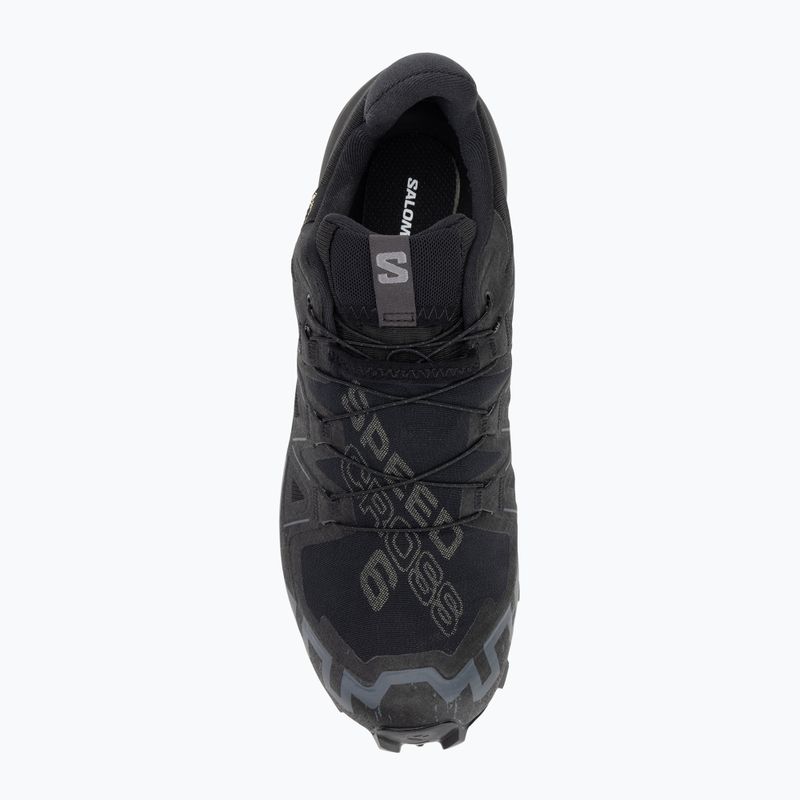 Scarpe da corsa da uomo Salomon Speedcross 6 GTX nero/phantom 5