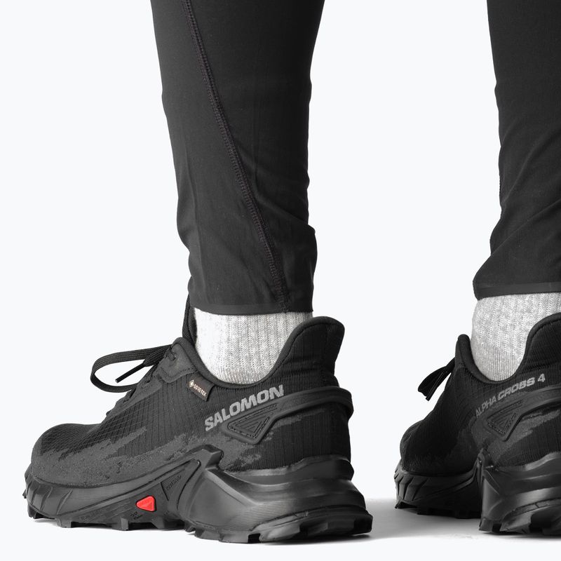 Scarpe da corsa da uomo Salomon Alphacross 4 GTX nero 18