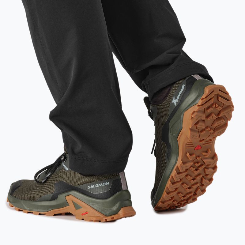 Scarpe da trekking da uomo Salomon X Reveal Chukka CSWP 2 torba/nero/gomma8 16