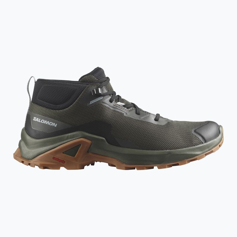 Scarpe da trekking da uomo Salomon X Reveal Chukka CSWP 2 torba/nero/gomma8 10