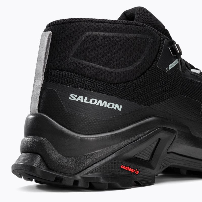 Scarpe da trekking da uomo Salomon X Reveal Chukka CSWP 2 nero 8