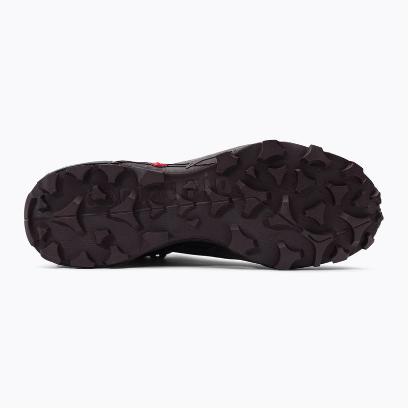 Scarpe da trekking da donna Salomon Cross Hike MID GTX 2 nero/cioccolato prugna/nero 5