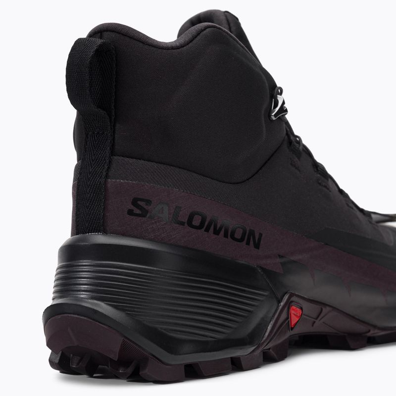 Scarpe da trekking da donna Salomon Cross Hike MID GTX 2 nero/cioccolato prugna/nero 8