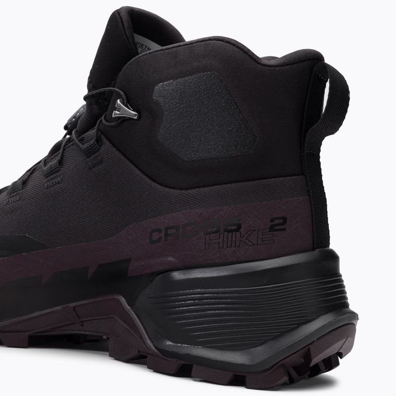 Scarpe da trekking da donna Salomon Cross Hike MID GTX 2 nero/cioccolato prugna/nero 10