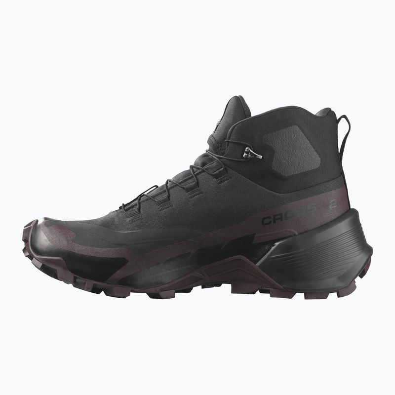 Scarpe da trekking da donna Salomon Cross Hike MID GTX 2 nero/cioccolato prugna/nero 13