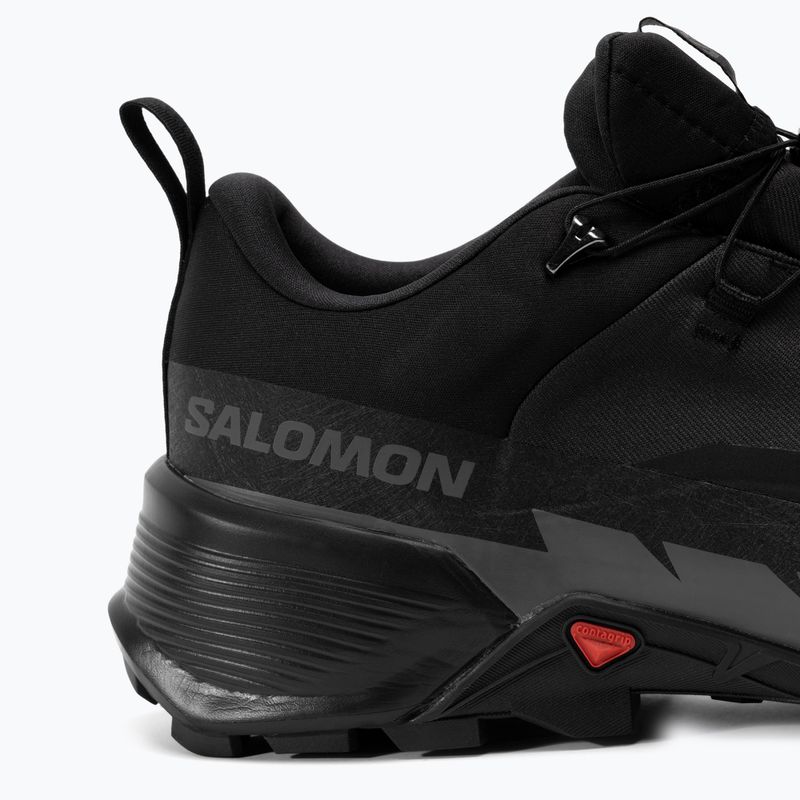 Scarpe da trekking da uomo Salomon Cross Hike GTX 2 nero/magnete 10