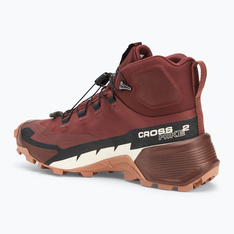 Scarpe da trekking da donna Salomon Cross Hike MID GTX 2 cioccolato amaro/mousse di moka 3