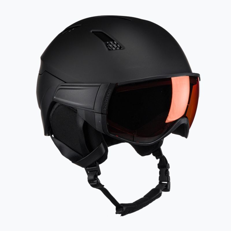Casco da sci Salomon Driver Access nero