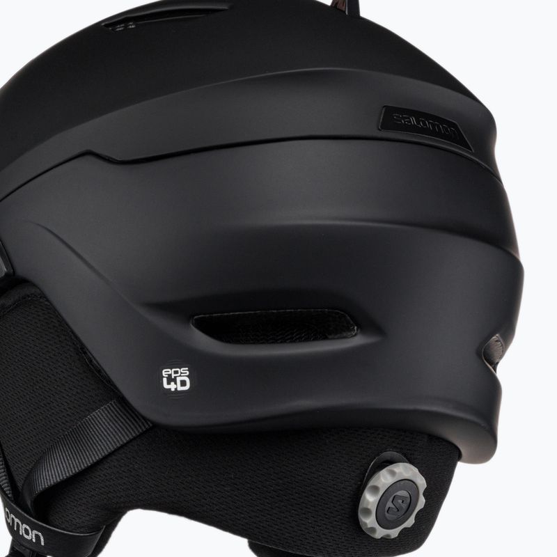 Casco da sci Salomon Driver Access nero 7