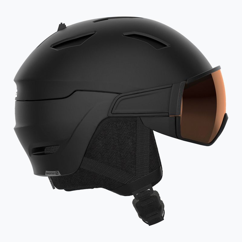 Casco da sci Salomon Driver Access nero 8