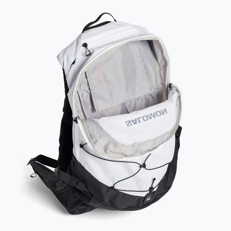 Zaino da trekking Salomon XT 20 l bianco/nero 4
