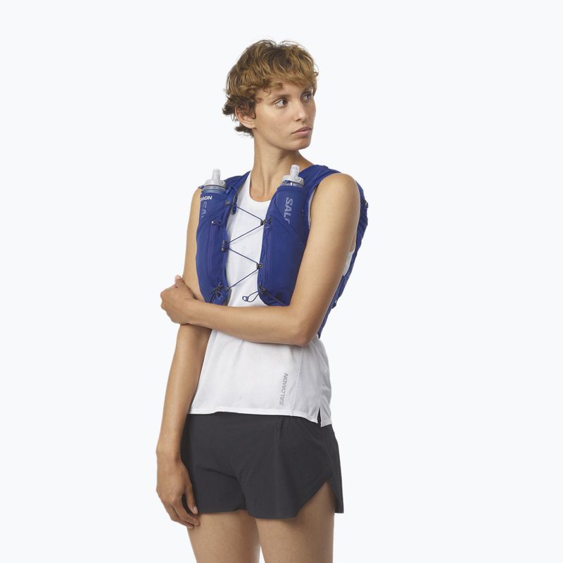 Il set di gilet da corsa Salomon ADV Skin 12 naviga sul web 4