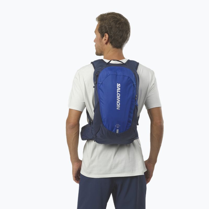 Zaino da trekking Salomon Trailblazer 20 l surf the web/black iris 10
