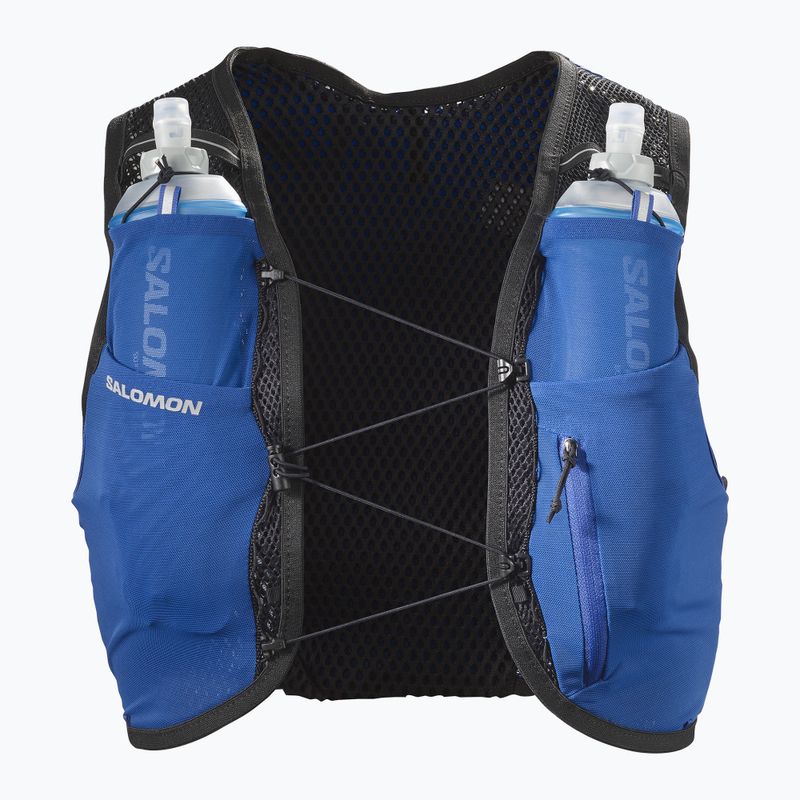 Salomon Active Skin 4 set gilet da corsa surf the web/nero