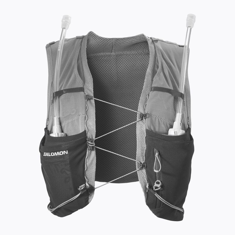 Gilet da corsa da donna Salomon ADV Skin 5W set tonalità tranquilla/nero