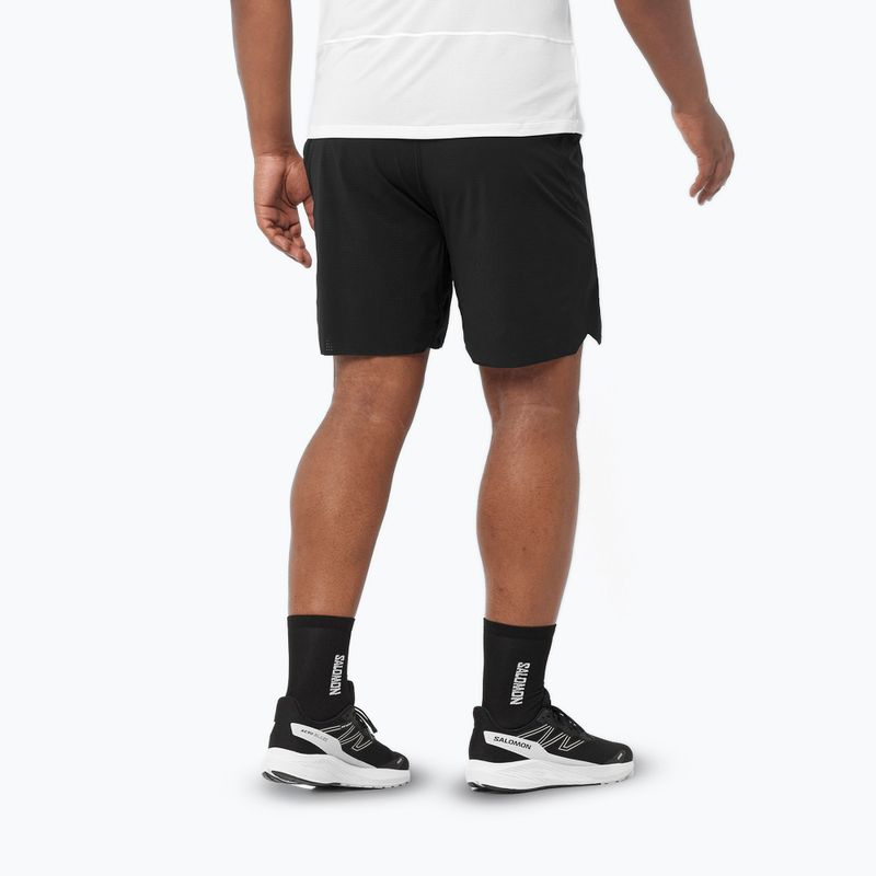 Pantaloncini da corsa Salomon Sense Aero 7'' uomo nero profondo 2