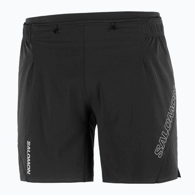 Pantaloncini da corsa Salomon Sense Aero 7'' uomo nero profondo 6