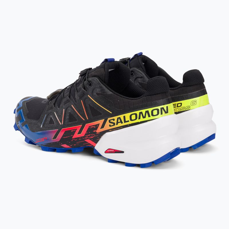 Scarpe da corsa da uomo Salomon Speedcross 6 GTX Blue fire black/surf the web/safety yellow 6