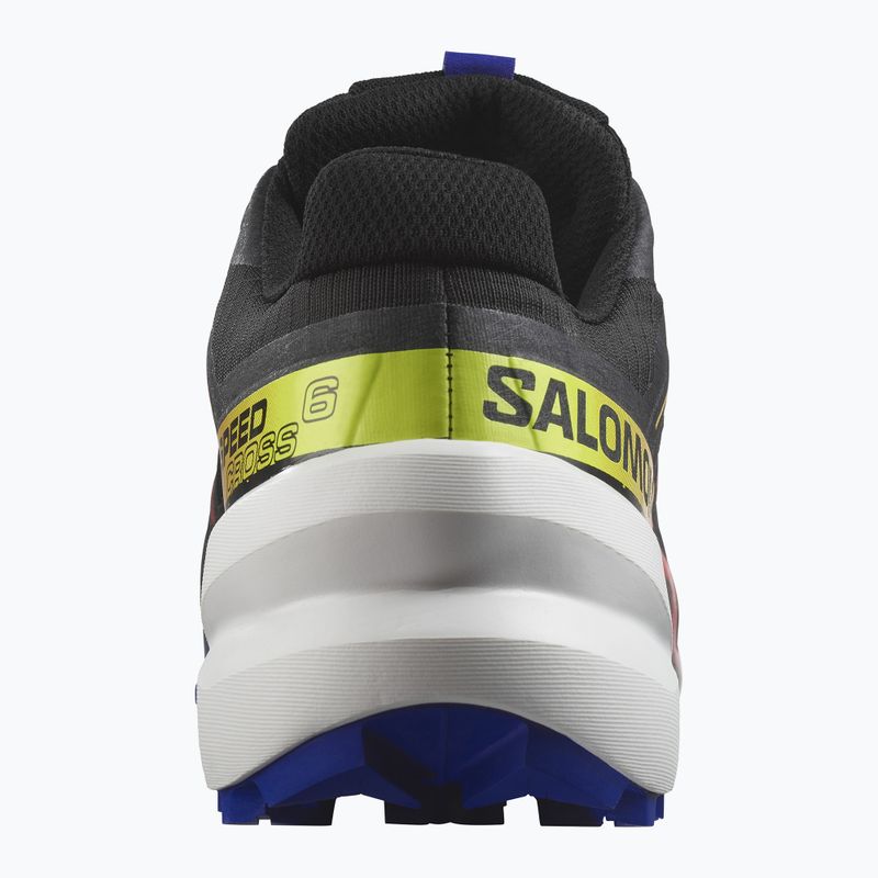 Scarpe da corsa da uomo Salomon Speedcross 6 GTX Blue fire black/surf the web/safety yellow 10