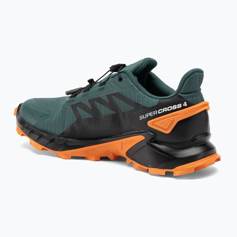 Scarpe da corsa da uomo Salomon Supercross 4 GTX stargazer/nero/turchese 3
