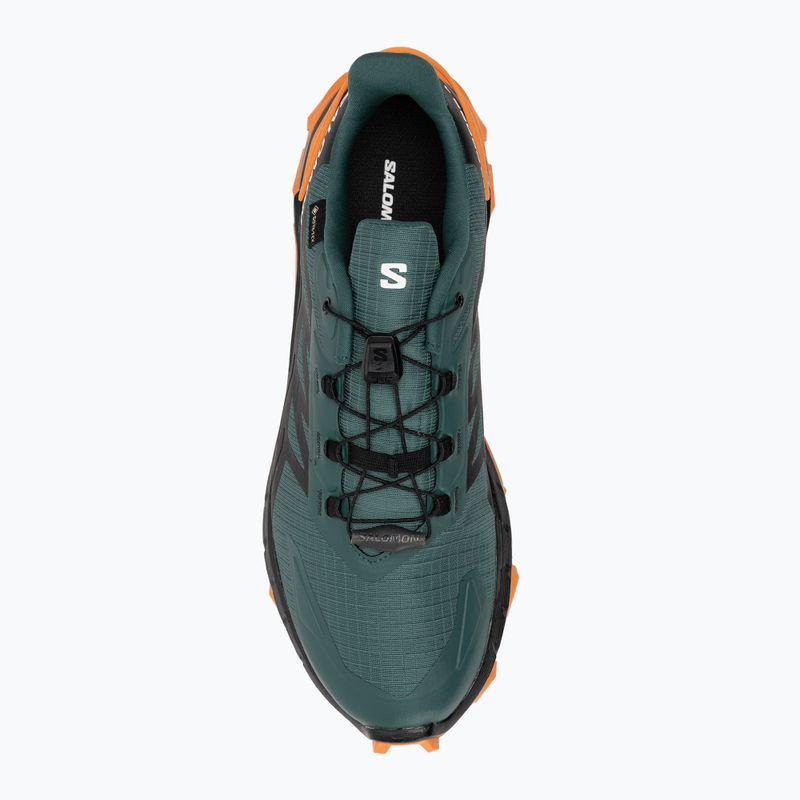 Scarpe da corsa da uomo Salomon Supercross 4 GTX stargazer/nero/turchese 7