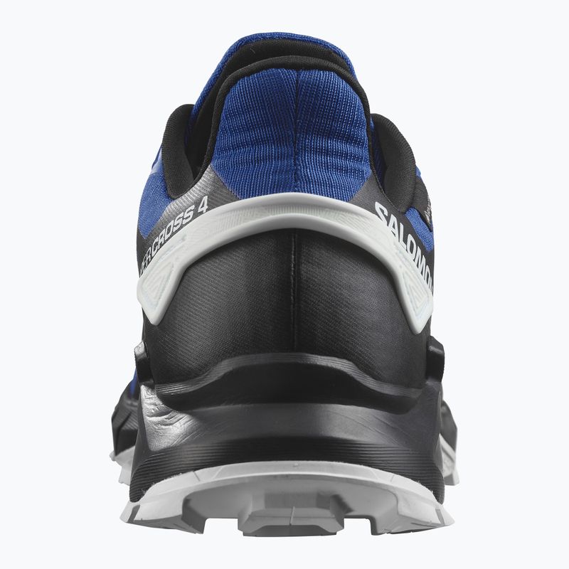 Scarpe da corsa Salomon Supercross 4 GTX da uomo blu lapis/nero/bianco 9