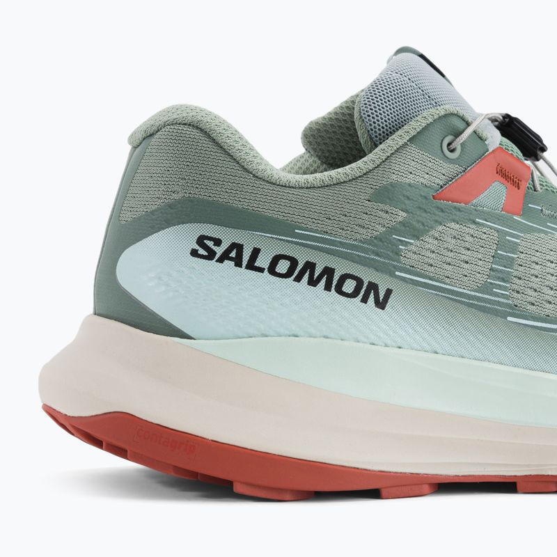 Scarpe da corsa da uomo Salomon Ultra Glide 2 lily pad/bleaaq/hots 9