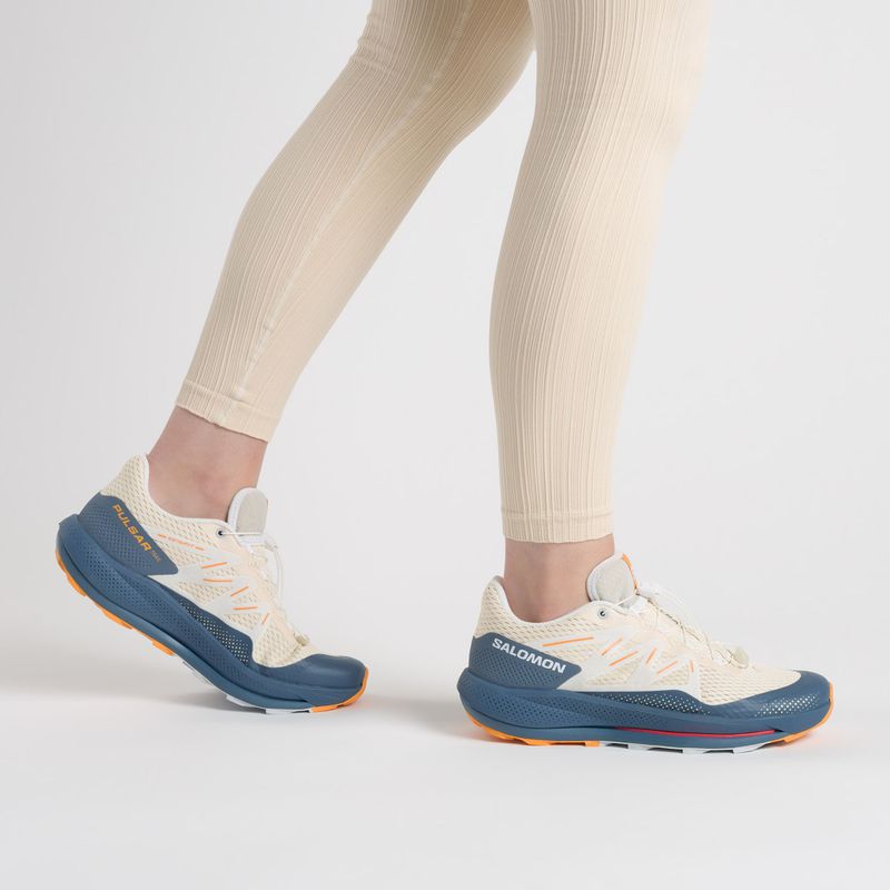 Salomon Pulsar Trail scarpe da corsa donna tender peach/china b 2