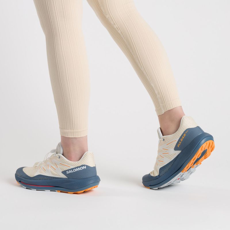 Salomon Pulsar Trail scarpe da corsa donna tender peach/china b 3