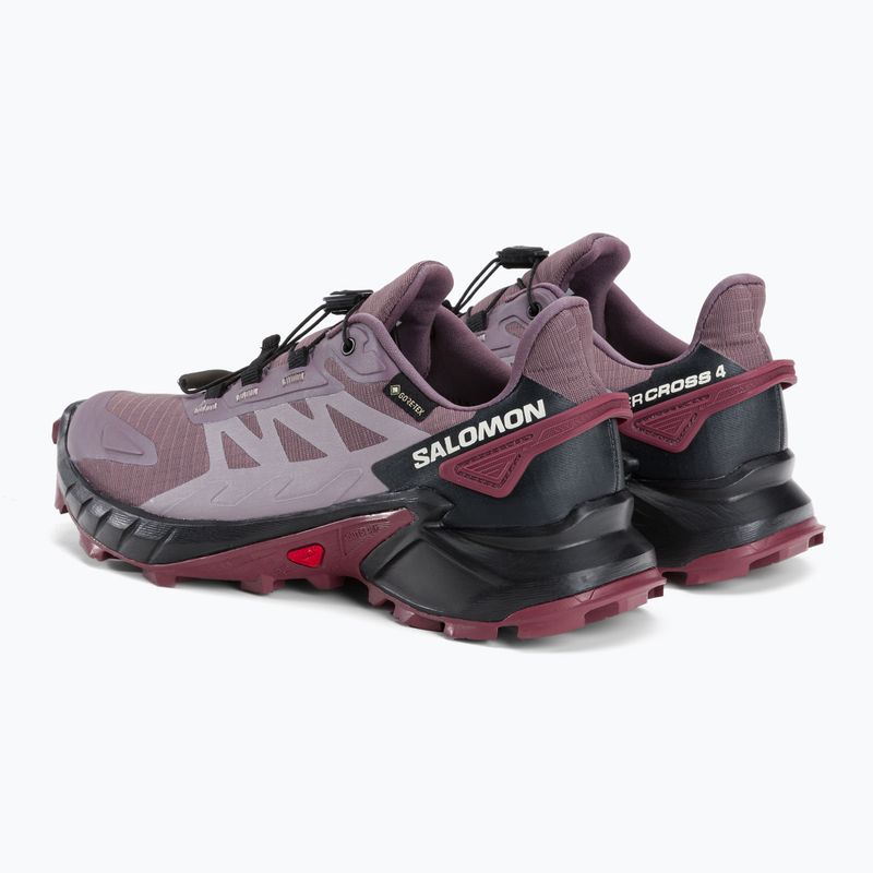 Salomon Supercross 4 GTX scarpe da corsa da donna moonscape/nero 5