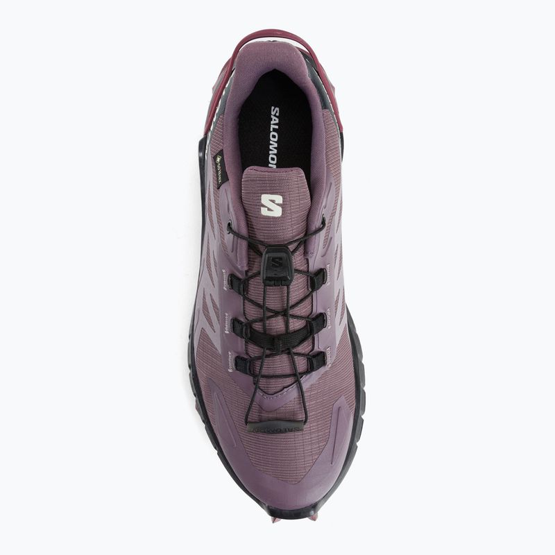 Salomon Supercross 4 GTX scarpe da corsa da donna moonscape/nero 8