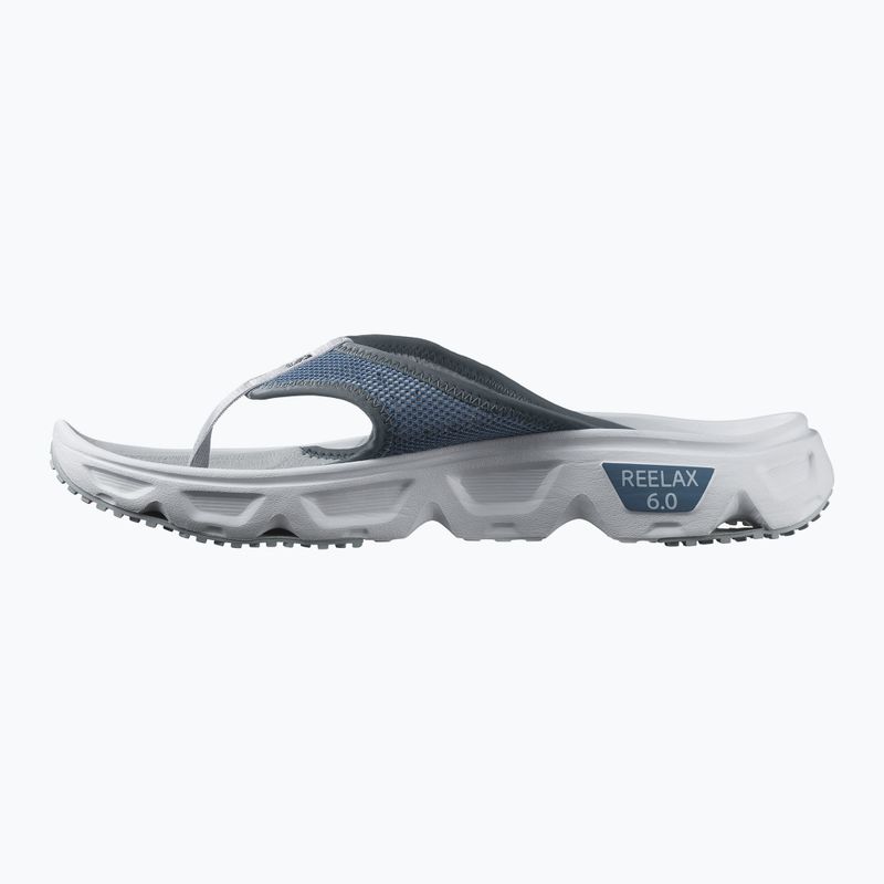 Infradito da uomo Salomon Reelax Break 6.0 blue ashes/white/pearl blue 3