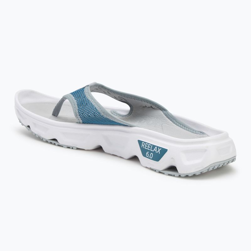 Infradito da uomo Salomon Reelax Break 6.0 blue ashes/white/pearl blue 3