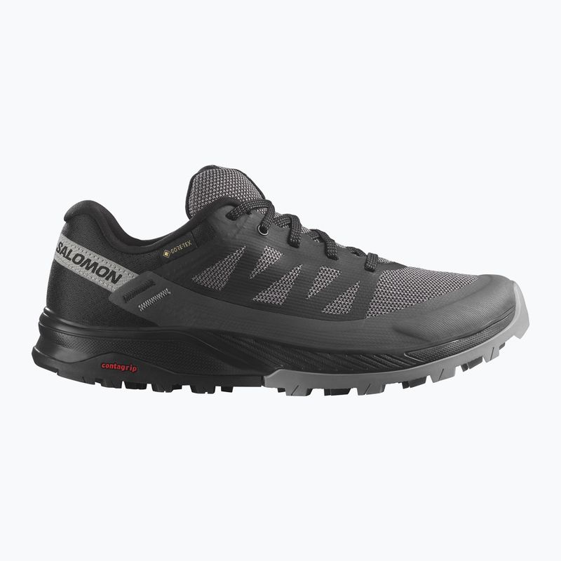 Stivali da trekking da donna Salomon Outrise GTX nero/magnete/gullone 12