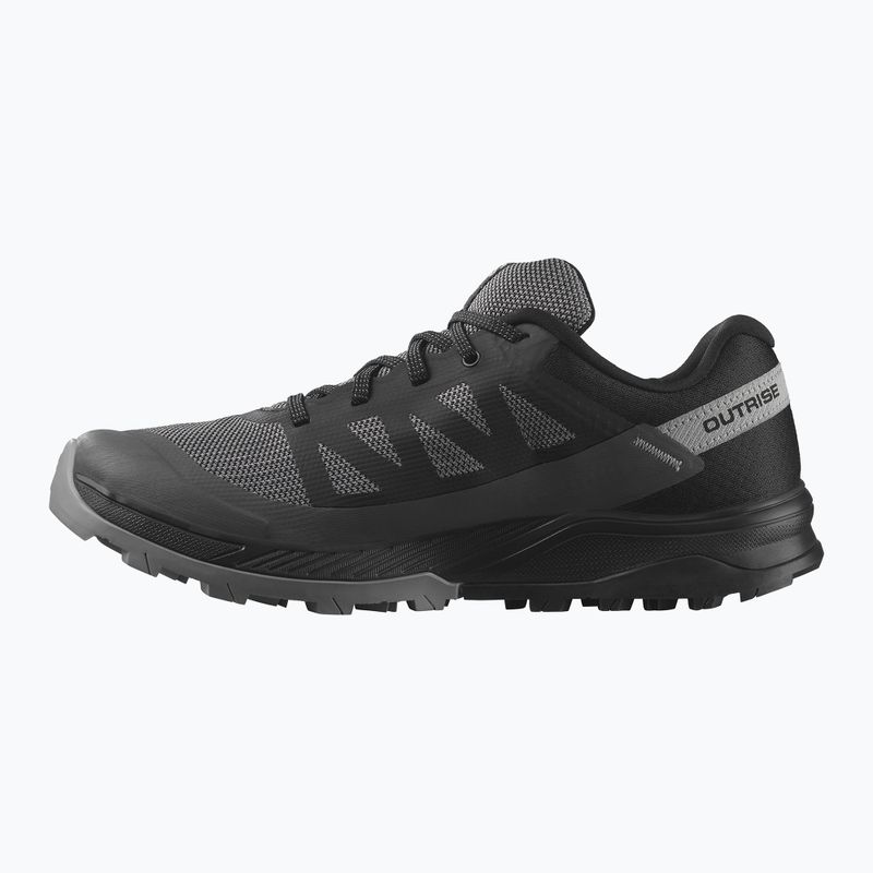 Stivali da trekking da donna Salomon Outrise GTX nero/magnete/gullone 13