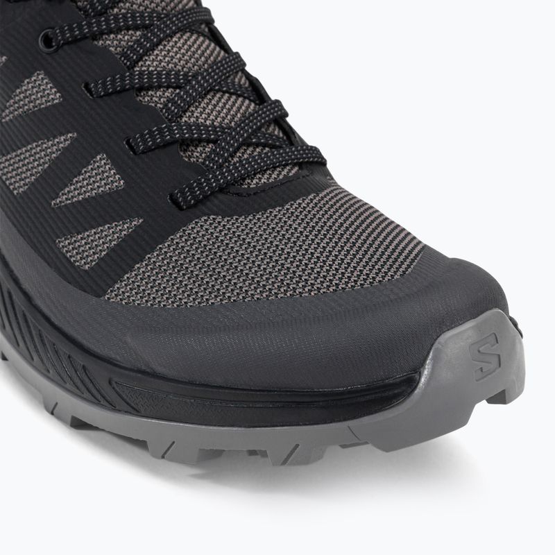 Stivali da trekking da donna Salomon Outrise GTX nero/magnete/gullone 7
