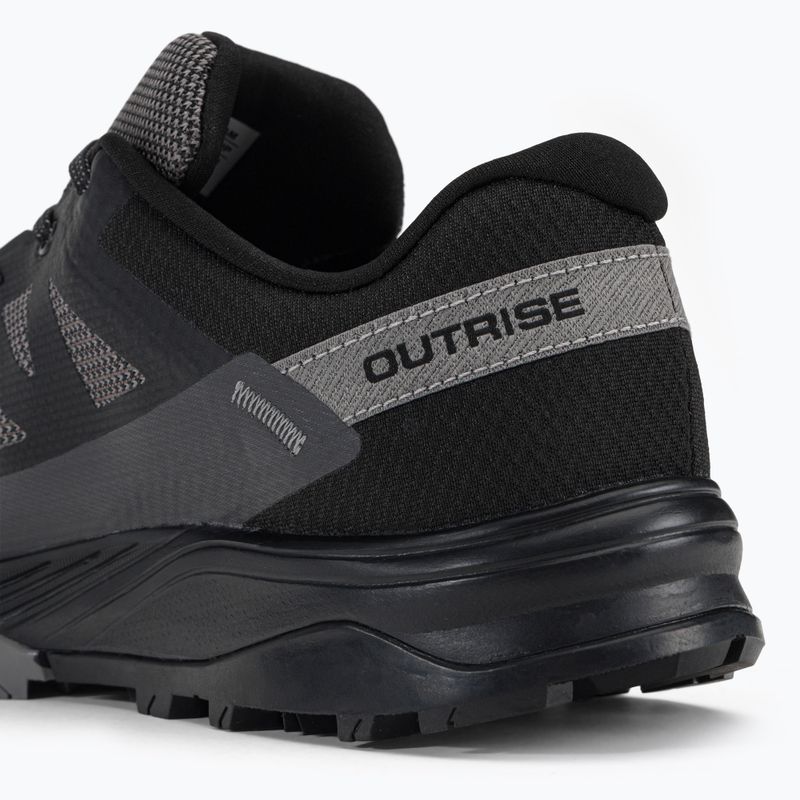 Stivali da trekking da donna Salomon Outrise GTX nero/magnete/gullone 10