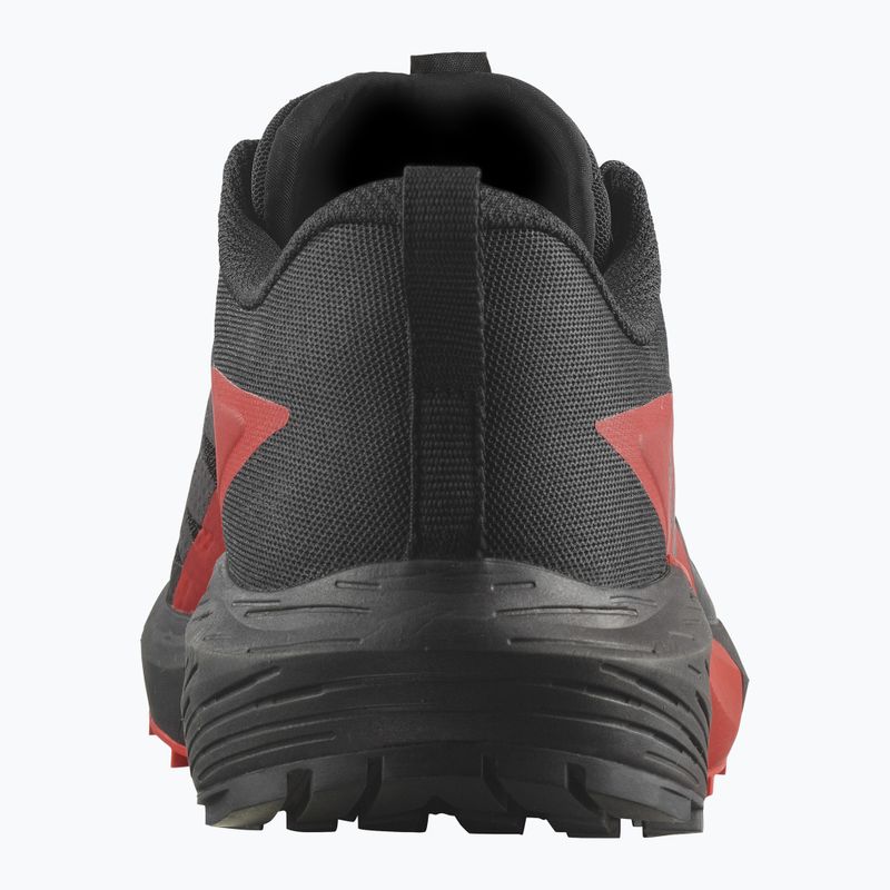 Scarpe da corsa da uomo Salomon Sense Ride 5 nero/rosso fuoco/nero 11
