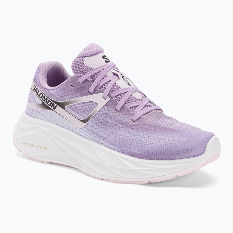 Scarpe da corsa da donna Salomon Aero Glide orchid bloom/rosa culla/bianco