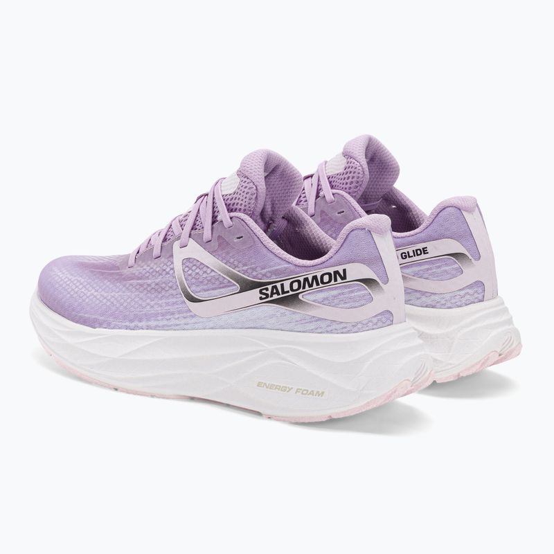 Scarpe da corsa da donna Salomon Aero Glide orchid bloom/rosa culla/bianco 3