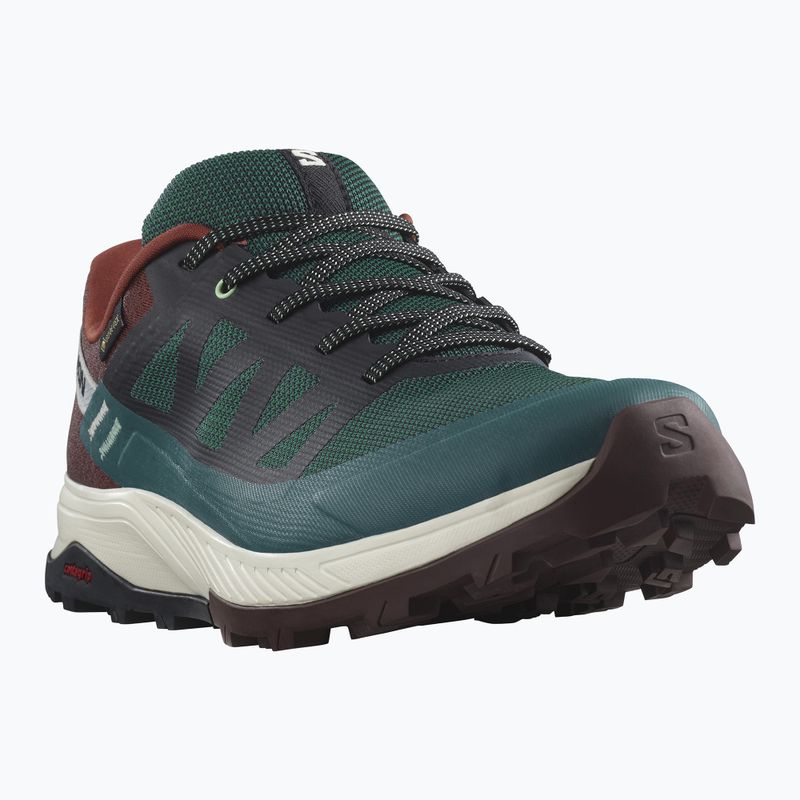 Salomon Outrise GTX, scarponi da trekking da uomo in ponderazione/cioccolato amaro 11